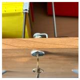 Filing Cabinets Pair - Oak Finish with Locks & Hanging File Rails