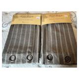 Linen Luxury Drapery Panels (2 Sets) & Hayworth Room Darkening Panels (2 Sets) & Rod ( NIB)
