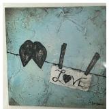 Live & Love Wall Art