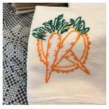 Napkins & Linen Set including Embroidered Gingham Apron