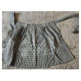 Napkins & Linen Set including Embroidered Gingham Apron