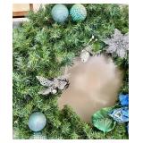 Blue & Silver Christmas Decor Set including Holiday Heirlooms Ornaments