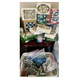 Decorated Glass Ornaments - Assorted Christmas Boxes
