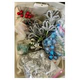 Decorated Glass Ornaments - Assorted Christmas Boxes