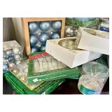 Decorated Glass Ornaments - Assorted Christmas Boxes