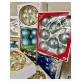 Decorated Glass Ornaments - Assorted Christmas Boxes