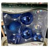 Decorated Glass Ornaments - Assorted Christmas Boxes