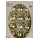 Decorated Glass Ornaments - Assorted Christmas Boxes
