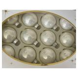 Decorated Glass Ornaments - Assorted Christmas Boxes