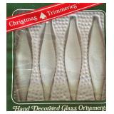 Decorated Glass Ornaments - Assorted Christmas Boxes