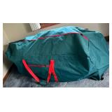 Snow Joe Holiday 360° Rotating Tree Stand with Pre-Lit Artificial Christmas Tree