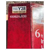 Home Accents Holiday Iridescent Twist LED Snowman Indoor & Outdoor Decoration