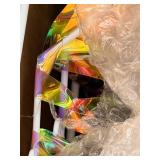 Home Accents Holiday Iridescent Twist LED Snowman Indoor & Outdoor Decoration