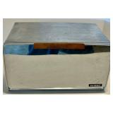 Sunbeam Vintage Chrome Toaster with Wood Handle