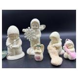 Dept 56 Snow Babies (Lot of 4)