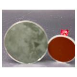 Miniature Crystal Glass Flowers - Calla Lily and Rose