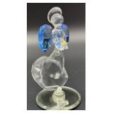 Miniature Baron Crystal Angel, Nativity Creche, Crystal Angel