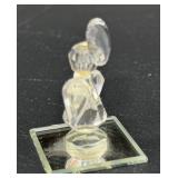 Miniature Baron Crystal Angel, Nativity Creche, Crystal Angel