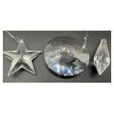 Crystal Hanging Ornaments - Star Teardrop & Orb Crystal Prisms for Suncatchers