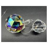 Crystal Hanging Ornaments - Star Teardrop & Orb Crystal Prisms for Suncatchers
