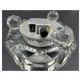 Crystal Lighted Base, Glass Bird Bath and More - For Parts or Repair