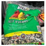Wild Birds Unlimited Nut N Berry Bird Seed & Colorful Bird Feeders