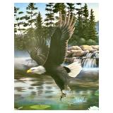 Boundary Waters - Leo Stans Hand-Signed Print - Framed Wall Art (1993)