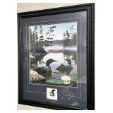 Leo Stans Boundary Waters Hand-Signed Print (1993)