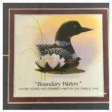 Leo Stans Boundary Waters Hand-Signed Print (1993)