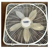 Lasko Weather Shield Box Fan & Hawaiian Breeze Box Fan (Lot of 2)