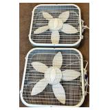 Lasko Box Fans - White Box Fans - 2-Pack