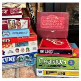 Board Games Collection: Pictionary, Scattergories, Monopoly, Life, Clue & UNO
