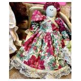 Assorted Dolls including Pat Secrist and Bradley