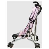 Dolls & Plush Toys in Pink Stroller - Mixed Baby Dolls, Bunny, Bear & More