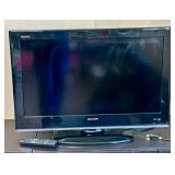 Sharp LC-32D59U LCD TV & Insignia LCDTV with Remotes - 2 TVs & Amazon Fire Stick