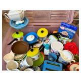 Assorted Toys - Plush Animals & Kitchenware, Dollhouse Furniture