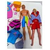 Barbie California Surfboard Playset with 2 Ken Dolls & Beach Accessories
