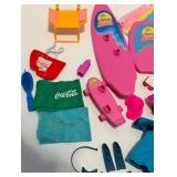 Barbie California Surfboard Playset with 2 Ken Dolls & Beach Accessories