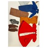 Barbie Vintage 1963 Mattel Carrying Case with Doll and Outfits