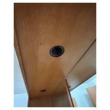 Oak Bedroom Set - Built-In Wardrobe Armoire & Bed Mirror (Lots #232 #233, #234 and #235 are Matching)