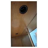 Oak Bedroom Set - Built-In Wardrobe Armoire & Bed Mirror (Lots #232 #233, #234 and #235 are Matching)