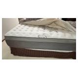 Oak Bedroom Set - Built-In Wardrobe Armoire & Bed Mirror (Lots #232 #233, #234 and #235 are Matching)