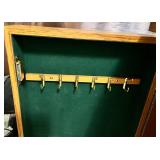 Oak Roll-Top Jewelry Armoire with Mirror (Lots #232 #233, #234 and #235 are Matching)