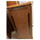 Oak Roll-Top Jewelry Armoire with Mirror (Lots #232 #233, #234 and #235 are Matching)