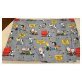 Peanuts Snoopy Blanket & Throw - Happiness Is A Stack Of Old Comic Books Pattern