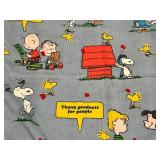 Peanuts Snoopy Blanket & Throw - Happiness Is A Stack Of Old Comic Books Pattern