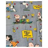 Peanuts Snoopy Blanket & Throw - Happiness Is A Stack Of Old Comic Books Pattern
