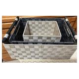 Woven Storage Baskets & Hampers - Assorted Sizes