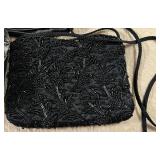 Designer Handbags - Fossil Leather Tote & Nicole Miller Purses, Beaded Evening Bags