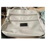 Designer Handbags - Fossil Leather Tote & Nicole Miller Purses, Beaded Evening Bags